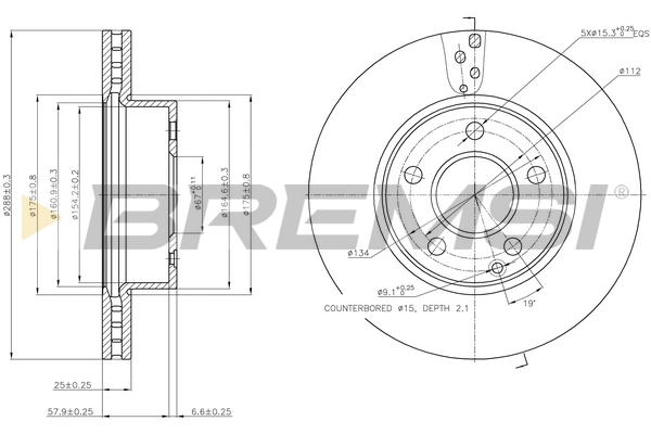 CD7688V Bremsi
