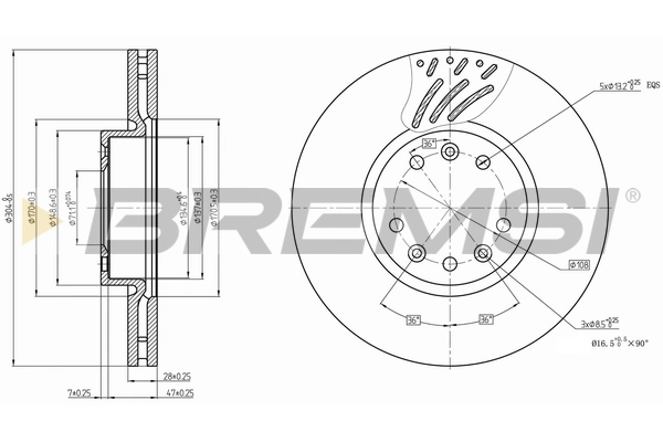 CD7324V Bremsi