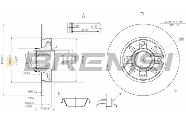 CD7561S Bremsi