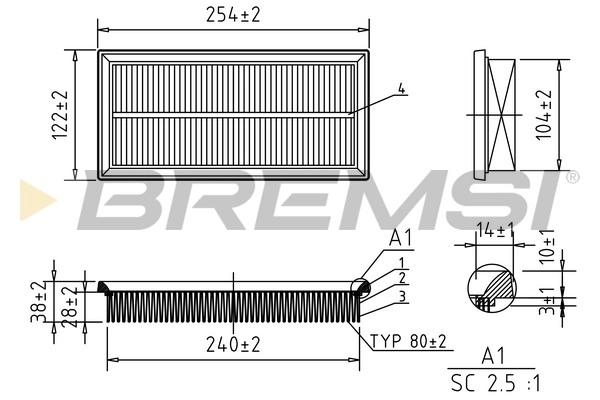 FA1100 Bremsi