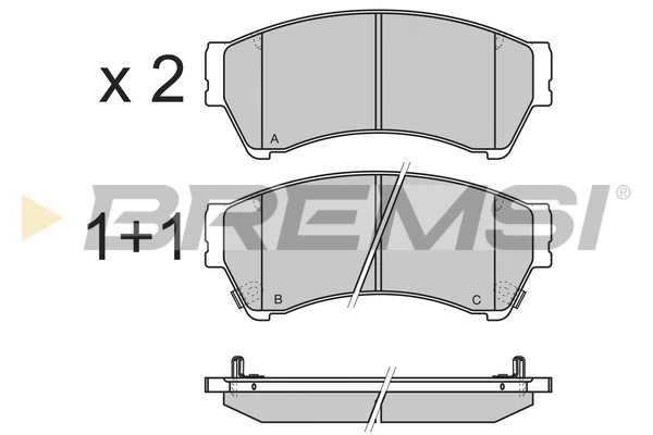 BP3343 Bremsi