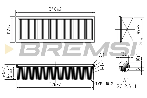FA1234 Bremsi