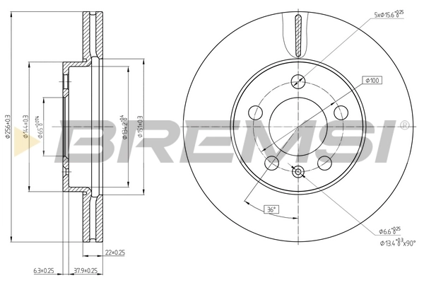 CD8663V Bremsi
