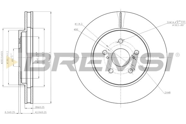 CD7544V Bremsi