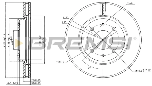 CD7845V Bremsi