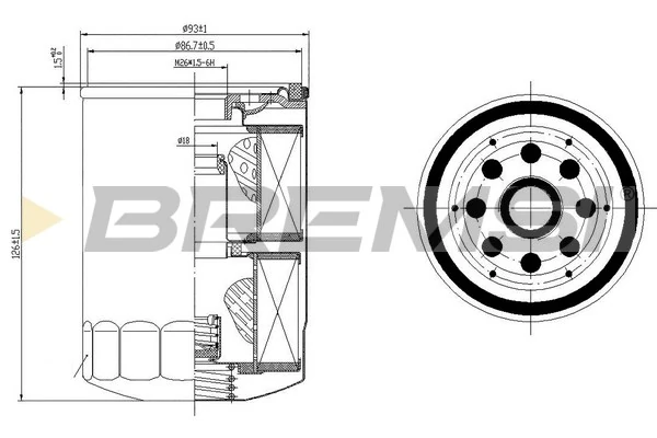 FL1422 Bremsi