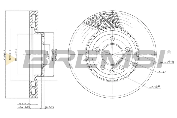 CD7254V Bremsi