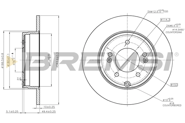 CD7787S Bremsi