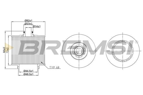 FL2544 Bremsi