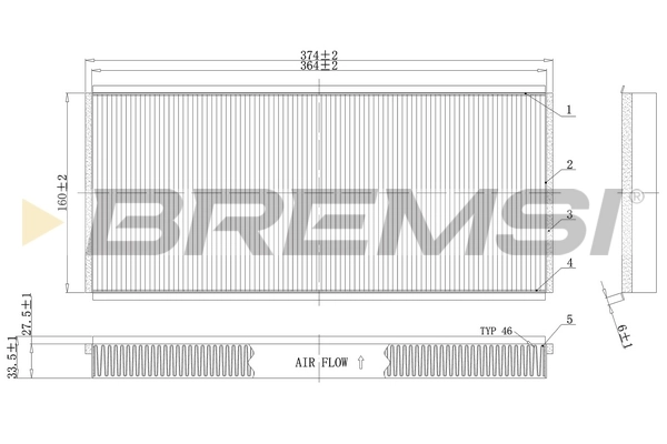 FC1335C Bremsi