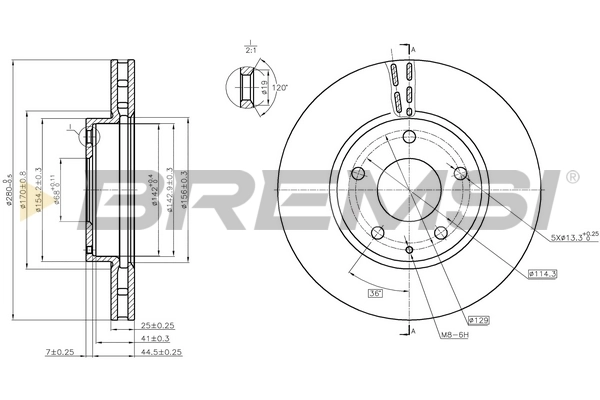 CD8532V Bremsi