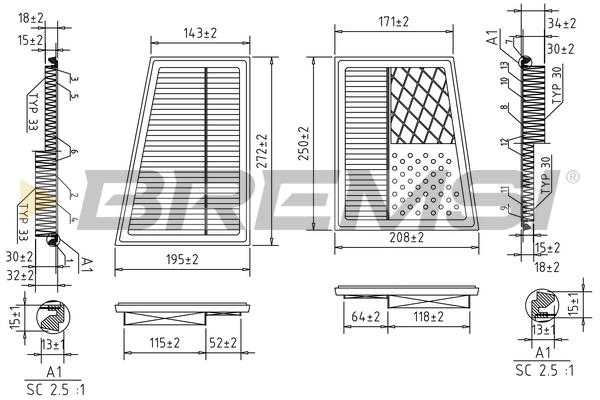 FA0536 Bremsi