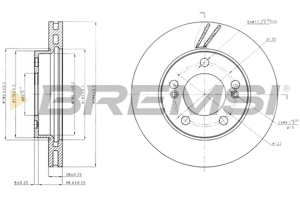 CD7627V Bremsi