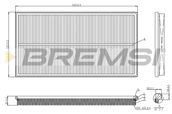 FA1244 Bremsi