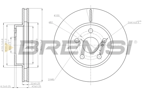 CD7886V Bremsi