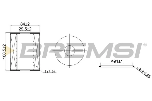 FL2543 Bremsi