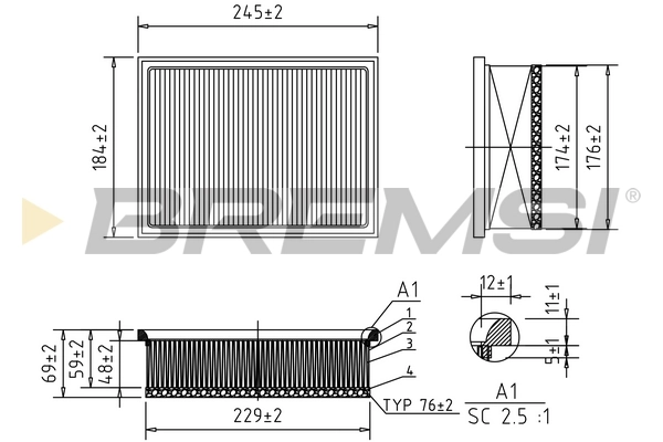 FA1571 Bremsi