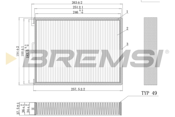 FC0990 Bremsi