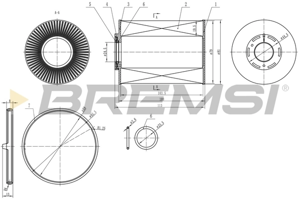 FE0344 Bremsi