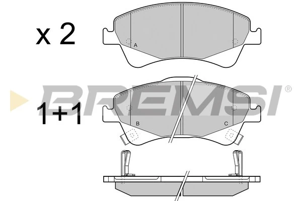 BP3422 Bremsi