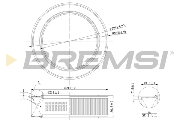 FA2072 Bremsi