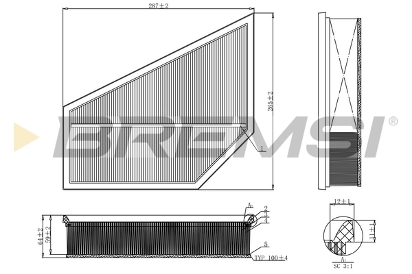 FA1215 Bremsi