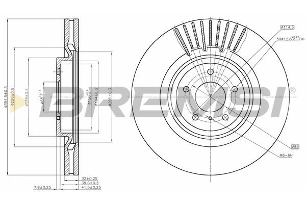 CD8430V Bremsi