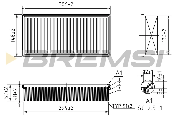 FA2316 Bremsi
