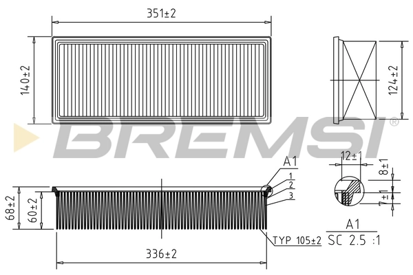 FA1236 Bremsi