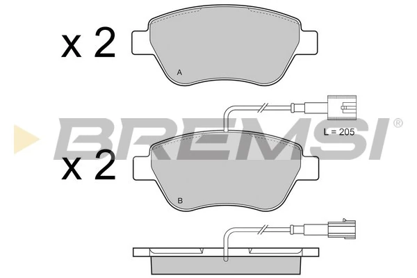 BP3425 Bremsi