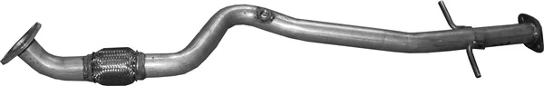Przedni rura przyjęcia (kalesony) tłumika 93168451 General Motors