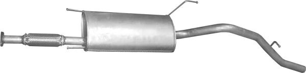 Kupić Tłumik, tylna część Daihatsu Terios  J100, J102, J122 w dobrej cenie