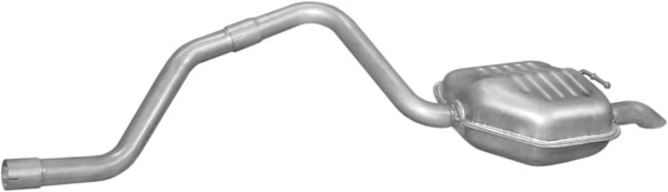 Tłumik, tylna część Ford Mondeo 3 BWY