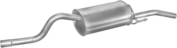 Tłumik, tylna część Renault Clio LB0, LB1, LB2