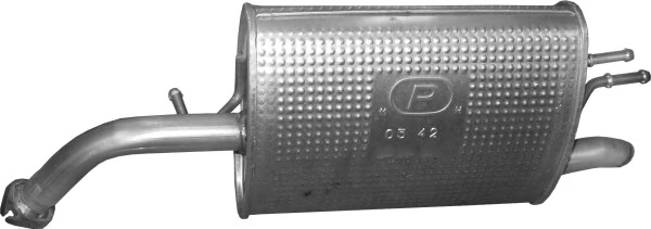 Tłumik, tylna część do Chevrolet Spark (Matiz) M300