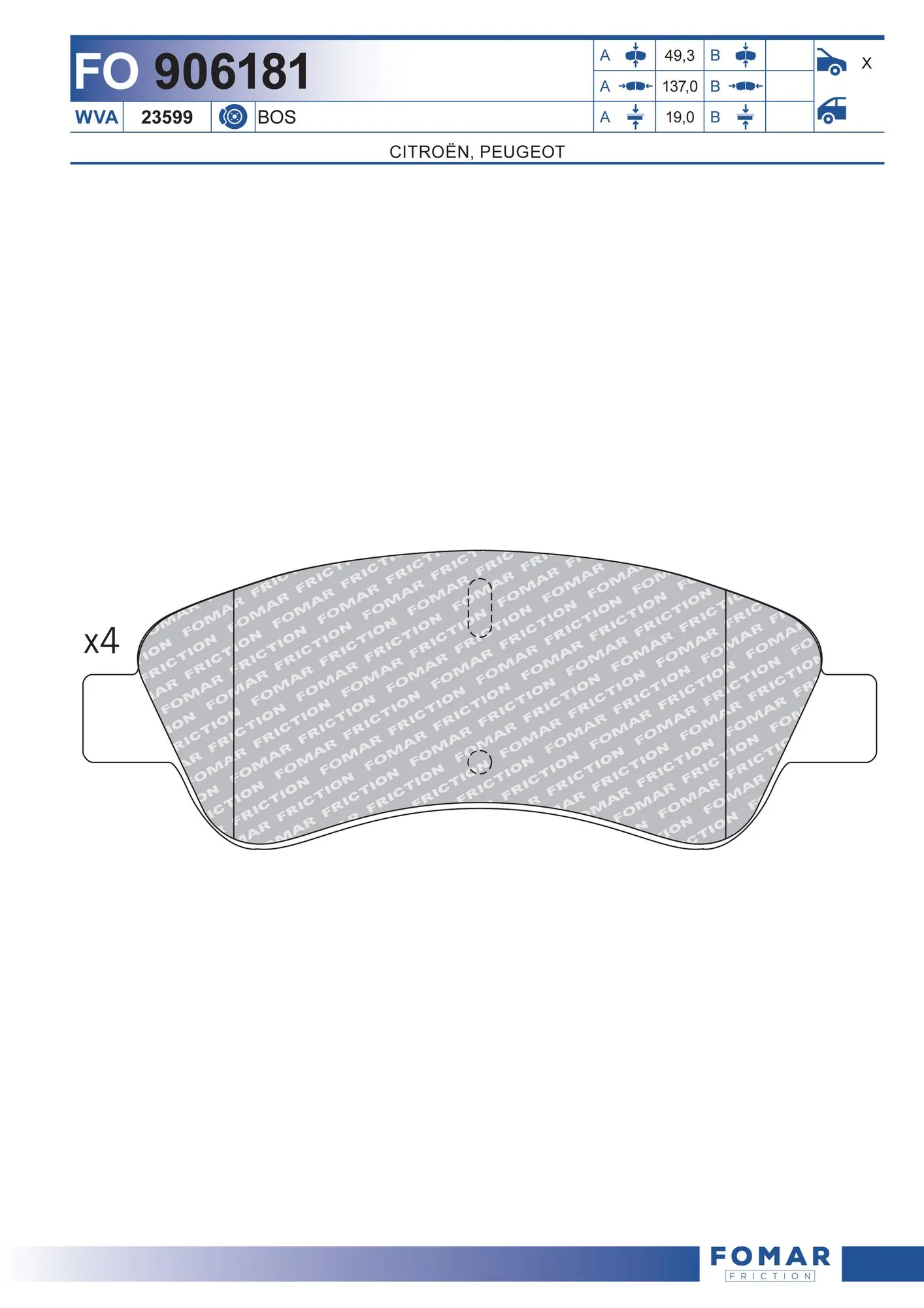 FO906181 Fomar Roulunds