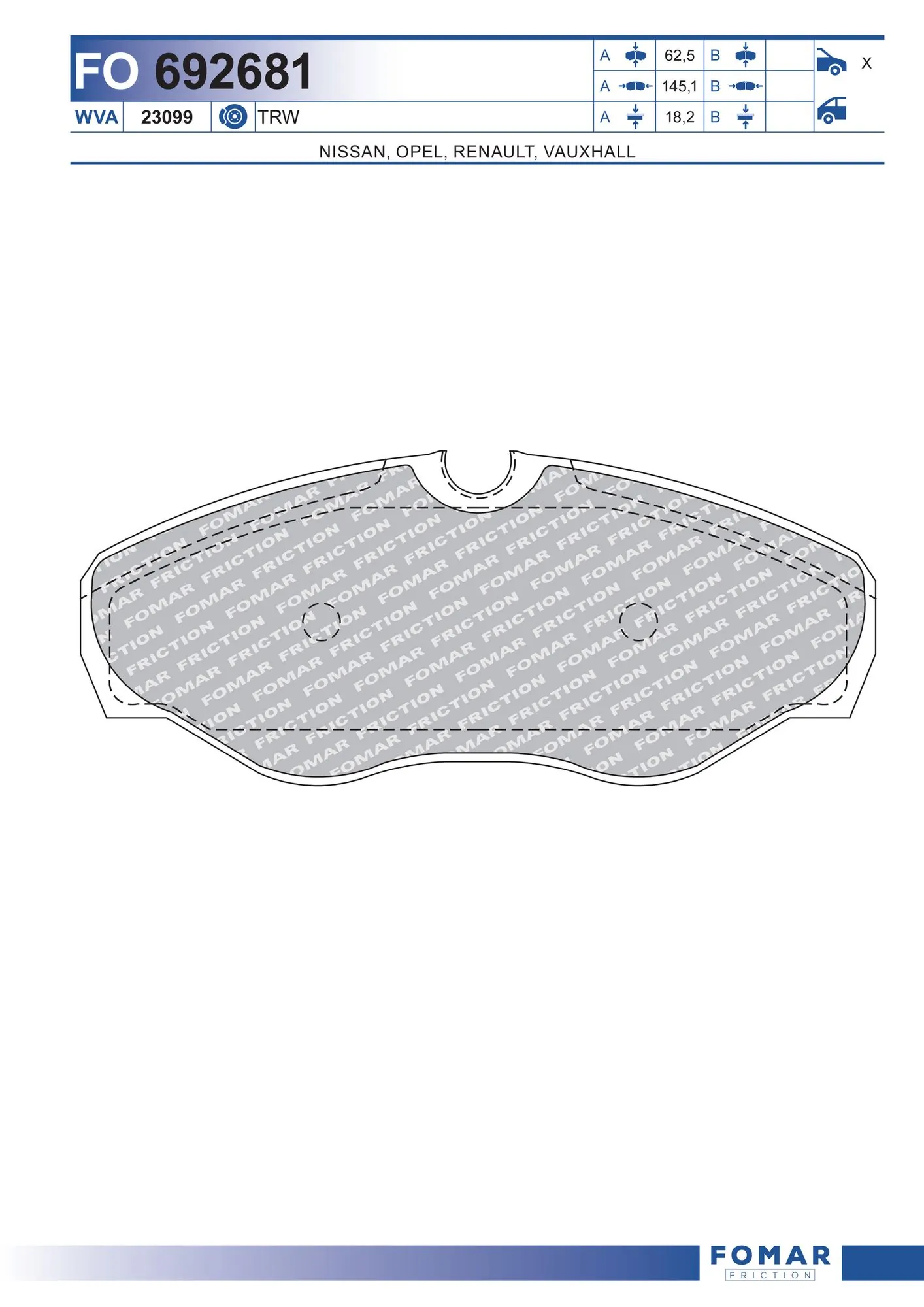 FO692681 Fomar Roulunds