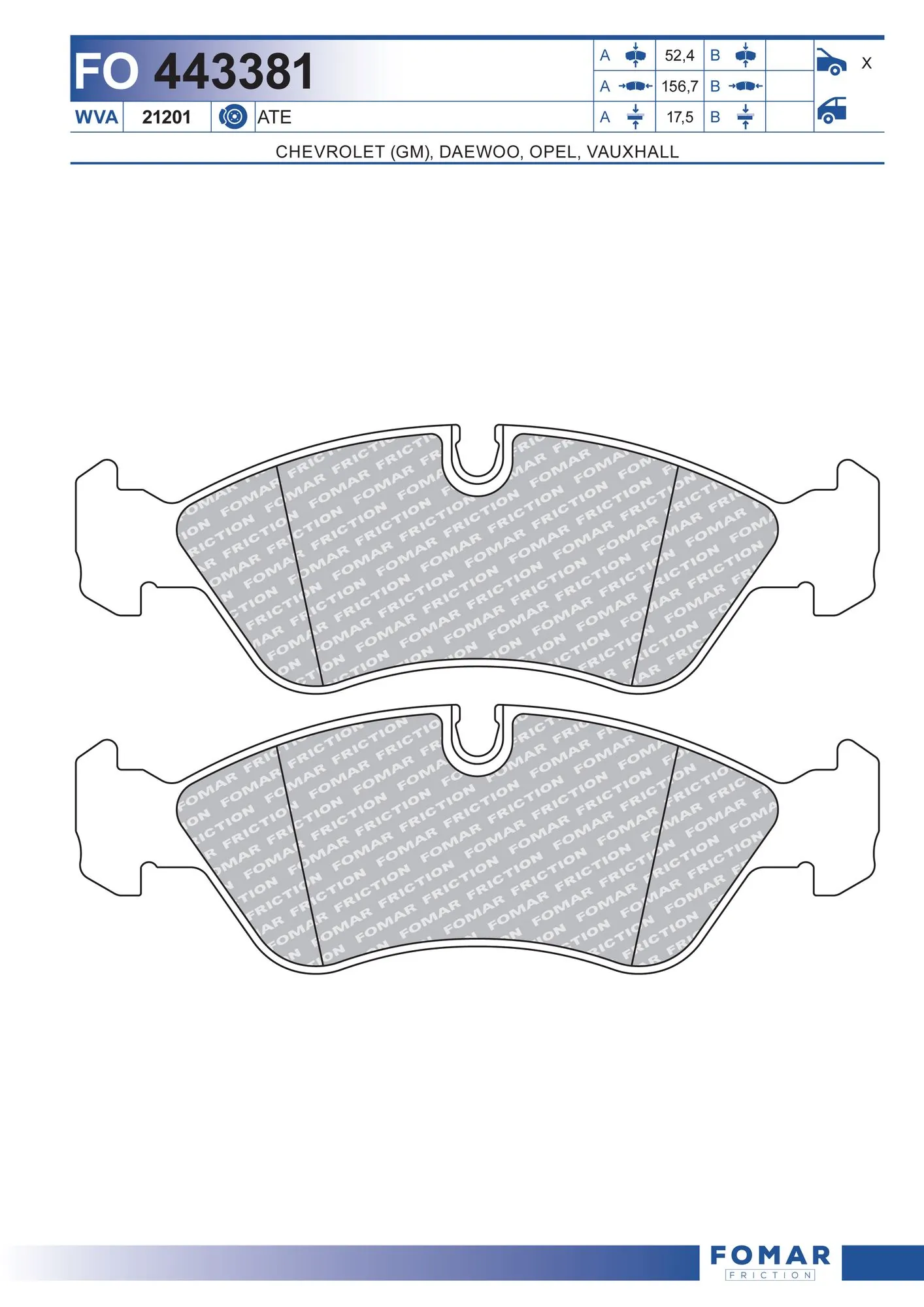 FO443381 Fomar Roulunds