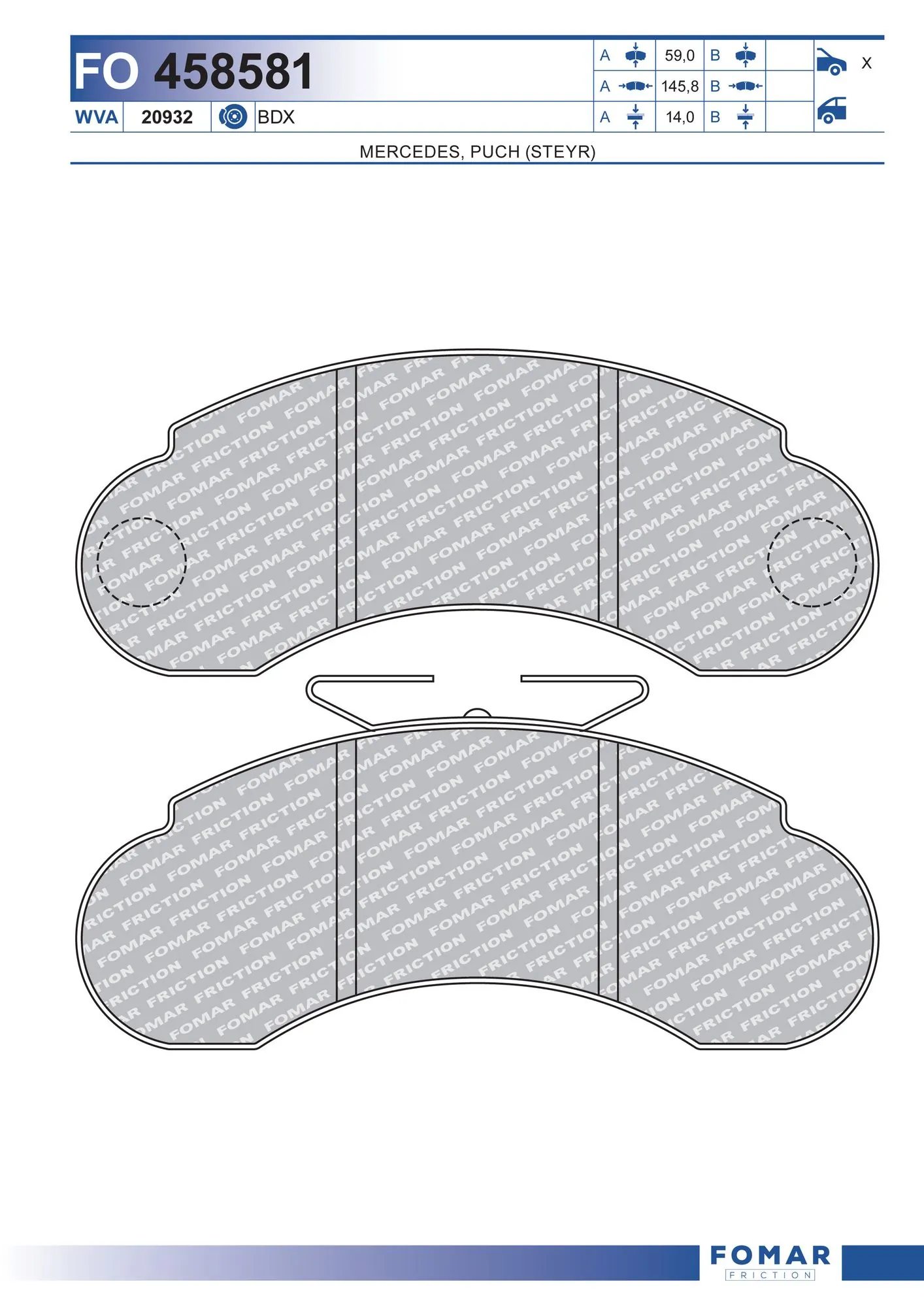 FO458581 Fomar Roulunds