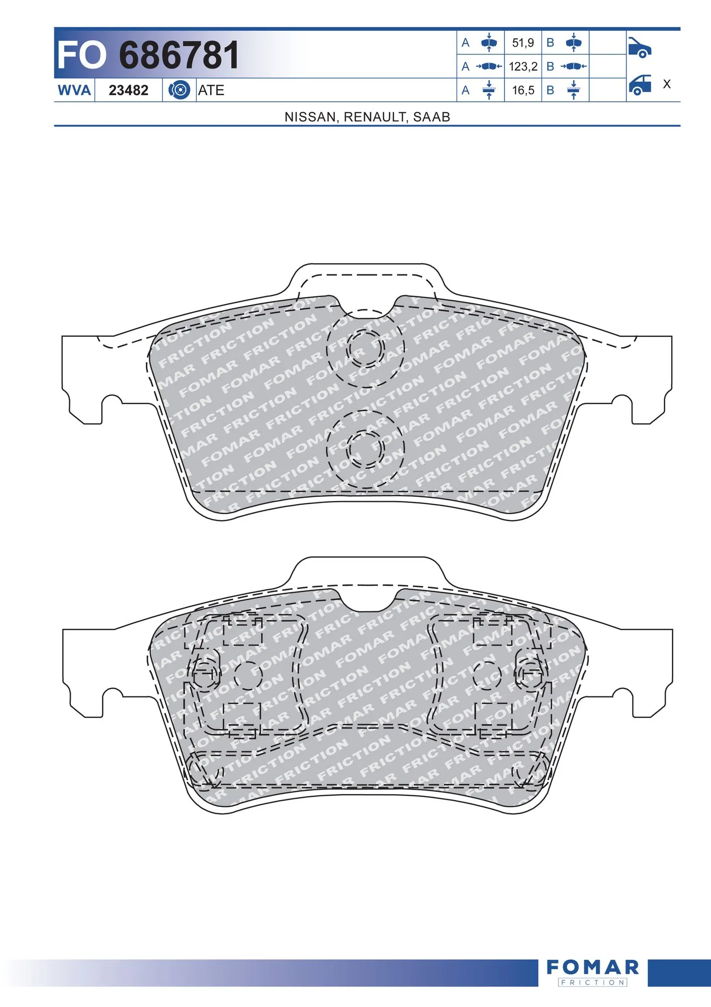 FO686781 Fomar Roulunds