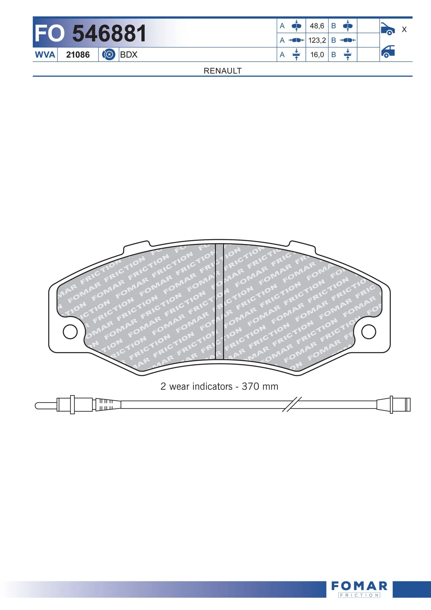 FO546881 Fomar Roulunds