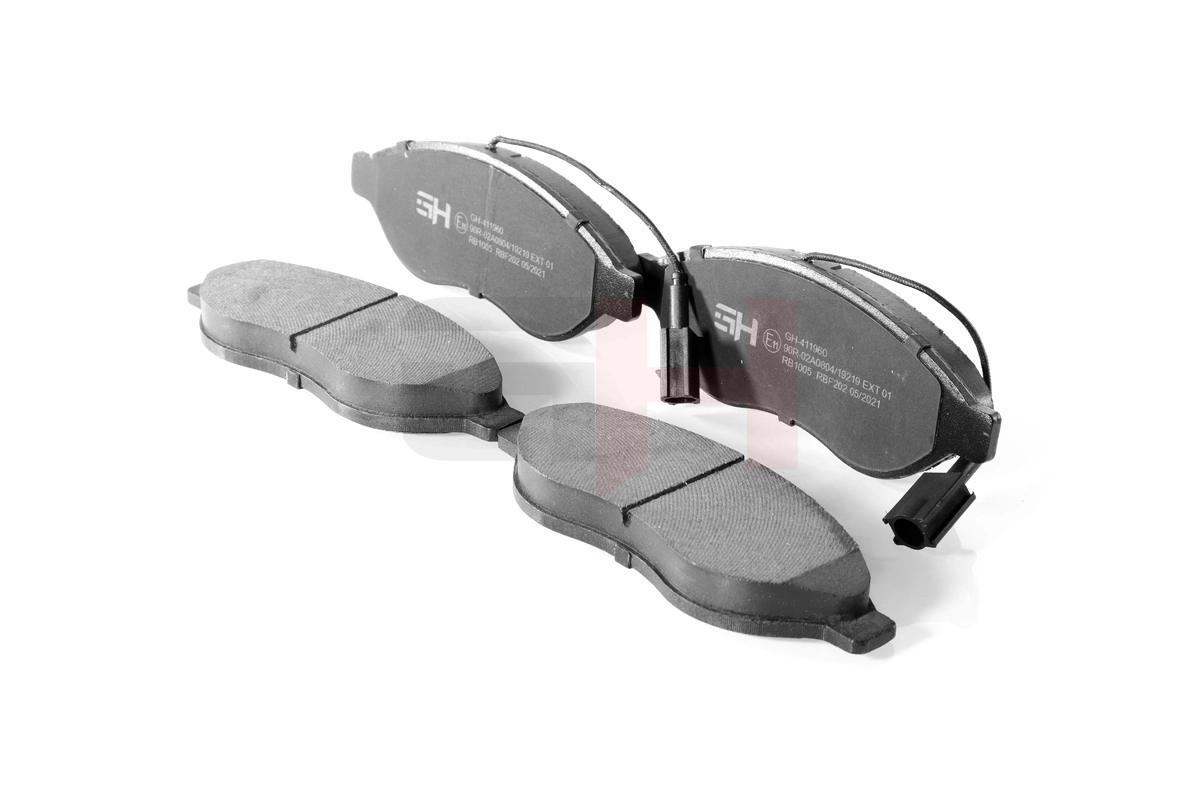  Klocki hamulcowe przednie tarczowe Citroen Jumper 