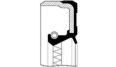  Uszczelniacz półosi mostu przedniego Ford Fiesta 