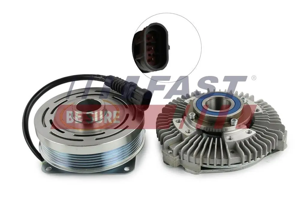  Sprzęgło wiskotyczne wentylatora chłodzenia Iveco Daily 6