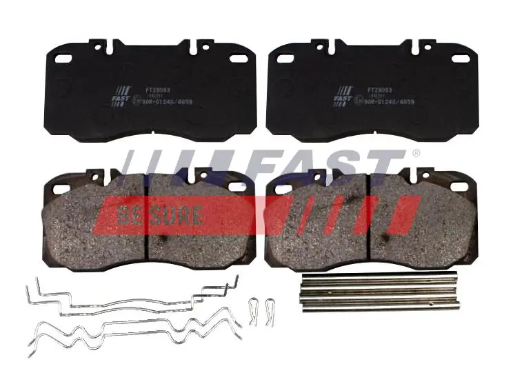 Klocki hamulcowe przednie tarczowe Iveco 1906416 cena, od 46,59 USD