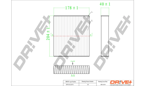 Filtr kabiny do Mitsubishi Galant E5A, E7A, E8A