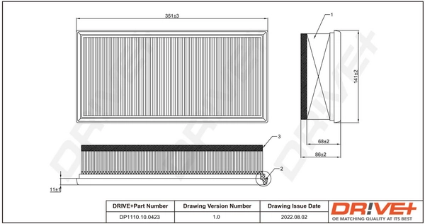 DP1110100423 Dr!ve+