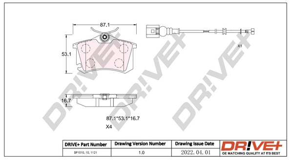 DP1010101121 Dr!ve+