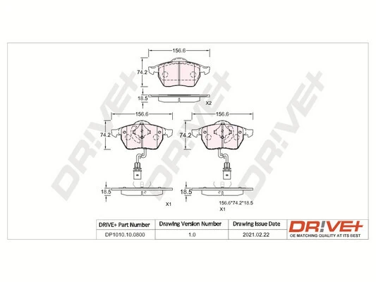 DP1010100800 Dr!ve+