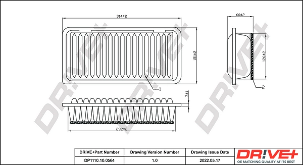 DP1110100564 Dr!ve+